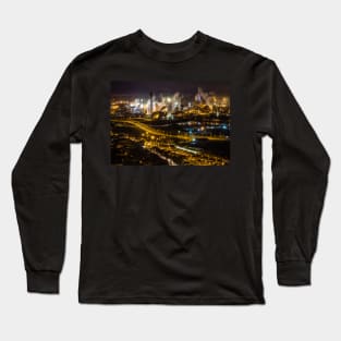 The Beast in the Night - Port Talbot Steelworks, South Wales - 2013 Long Sleeve T-Shirt